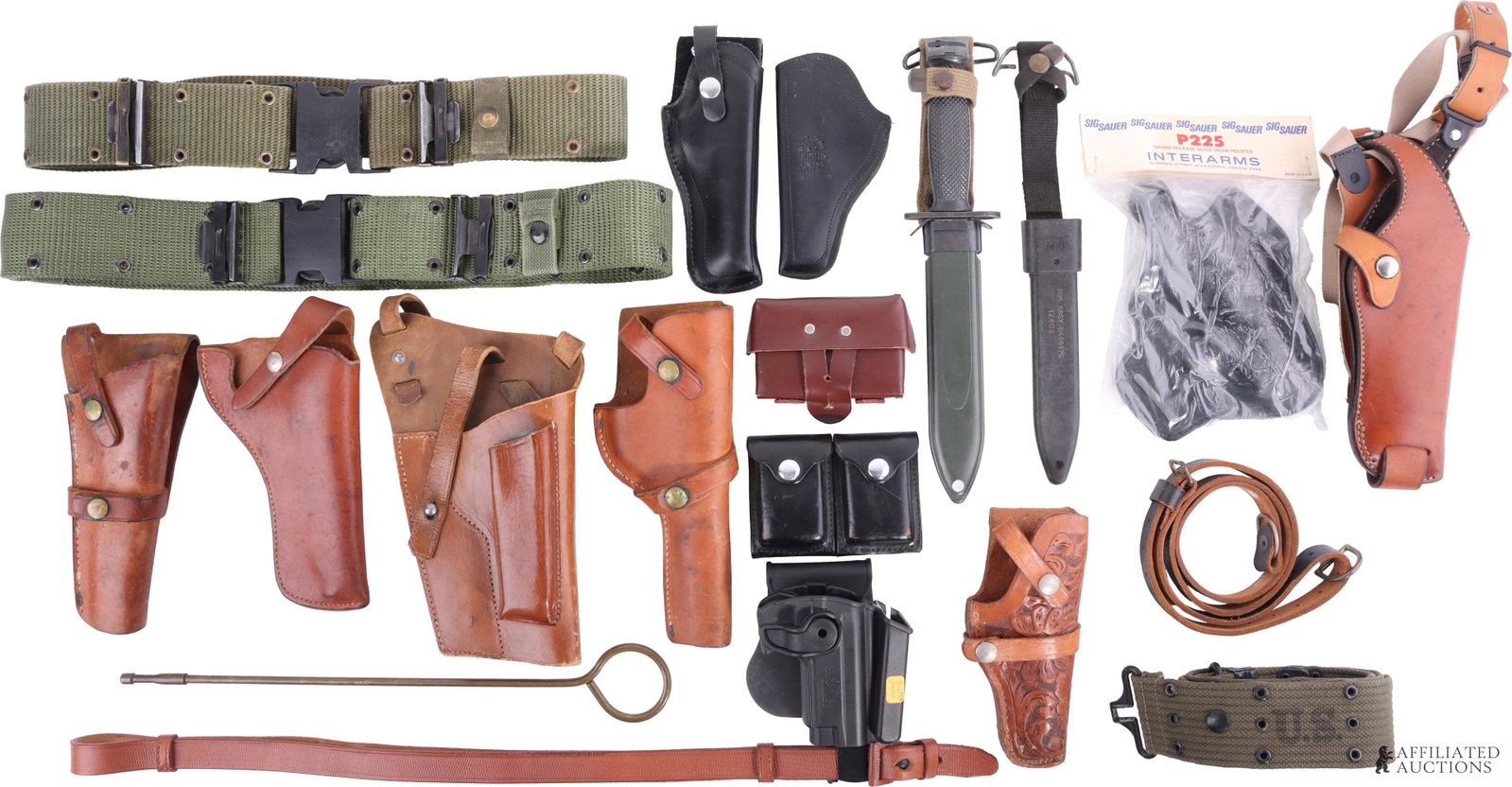 Dealer's Lot USGI Gunleather Belts Holsters 20 Pcs (1 of 8)