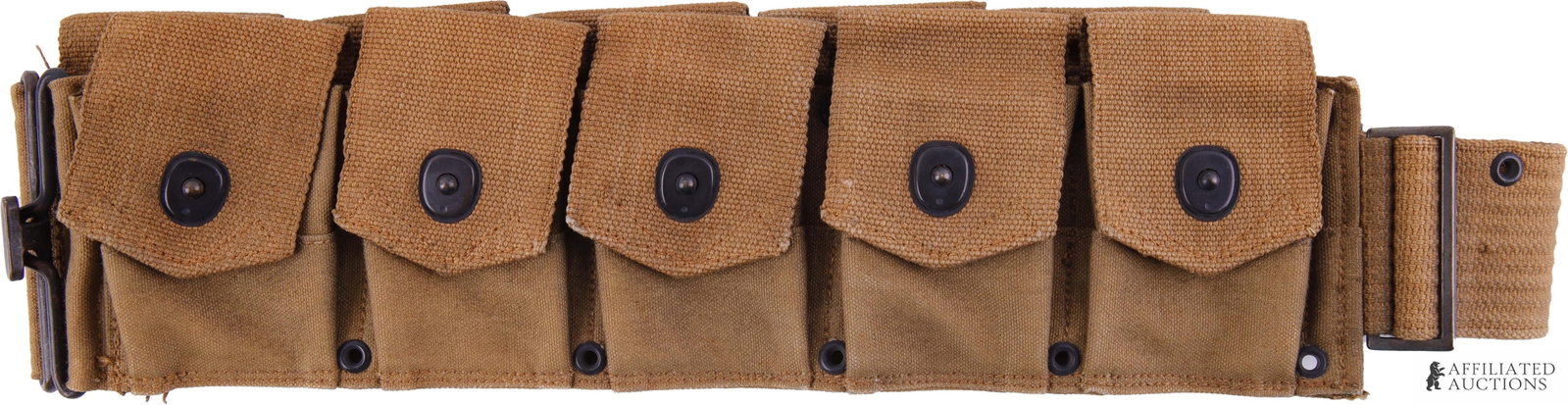 Vintage WWI M1910 Ammunition Belt P.B. & Co. (1 of 6)