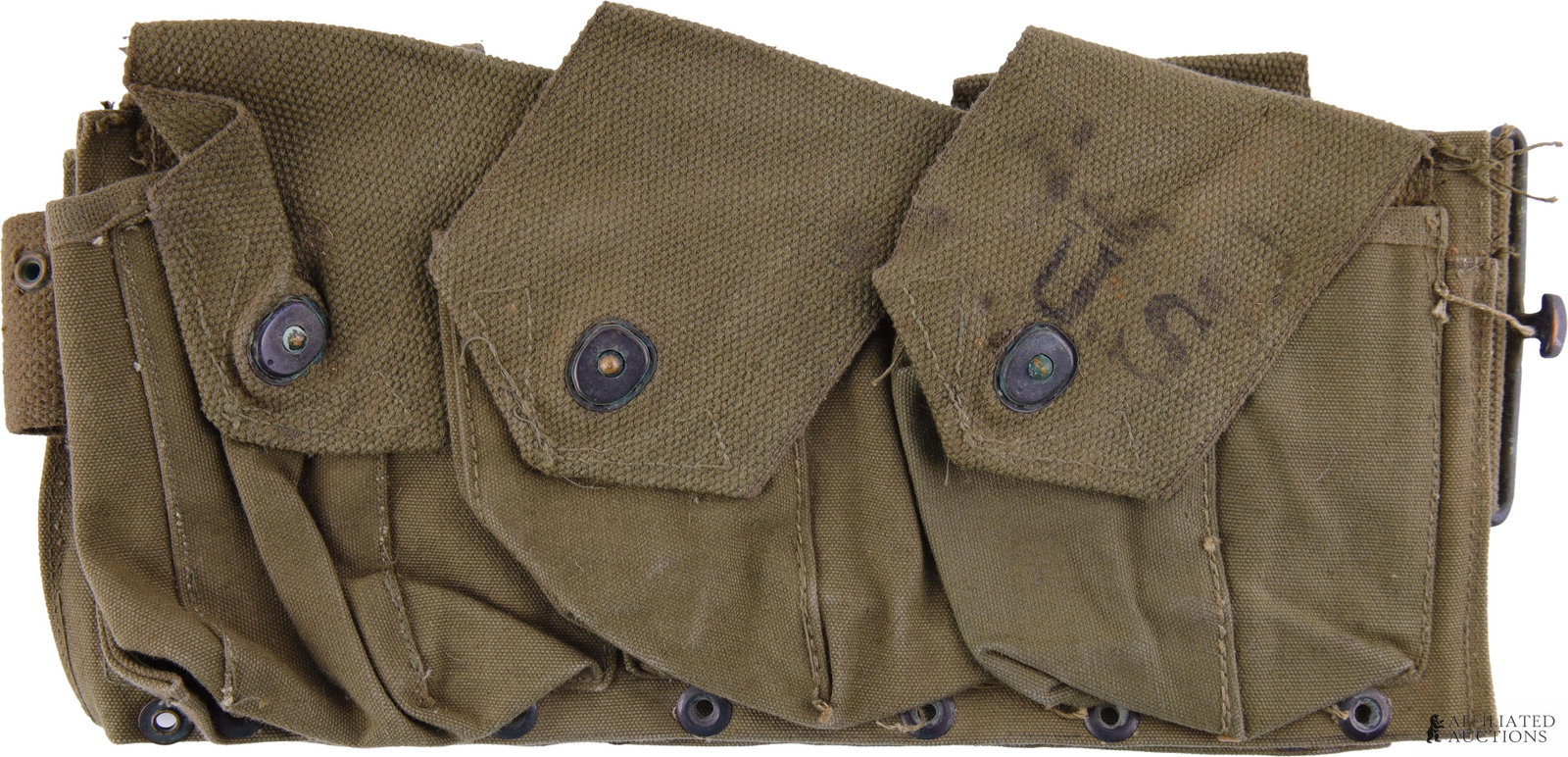 M1937 Magazine BAR Ammunition Belt Korean War Era (1 of 7)