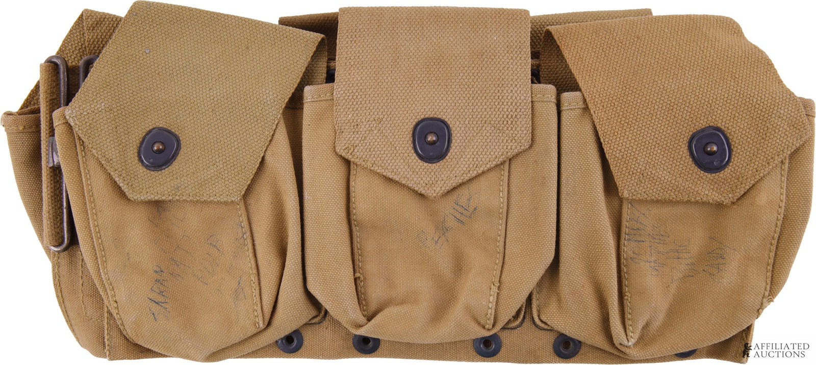 WWII Boyt Harness Co. M1937 Ammunition Belt (1 of 6)