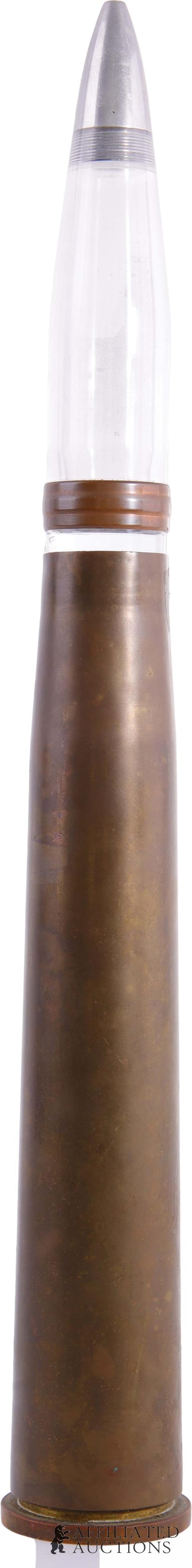 WWII Trench Art 40mm Mark 2 Bofors Round Casing (1 of 3)