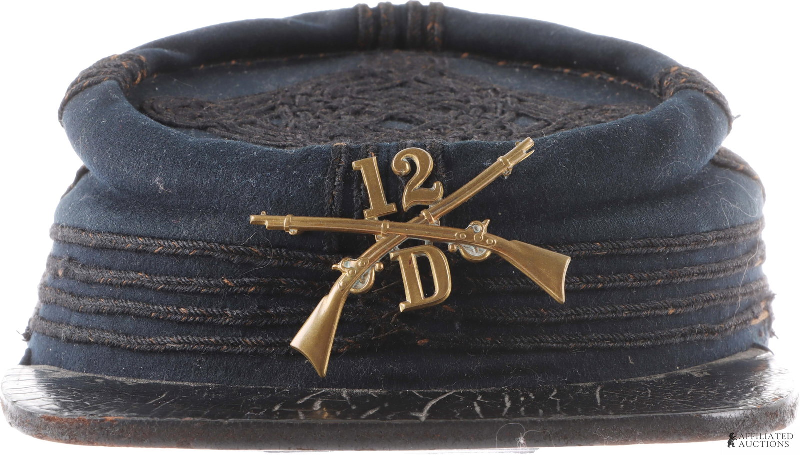 US Indian Wars Officer's M1872 Kepi Forage Cap (1 of 11)