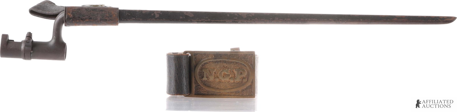 Indian Wars National Guard NGP Bayonet & Belt Set (1 of 6)