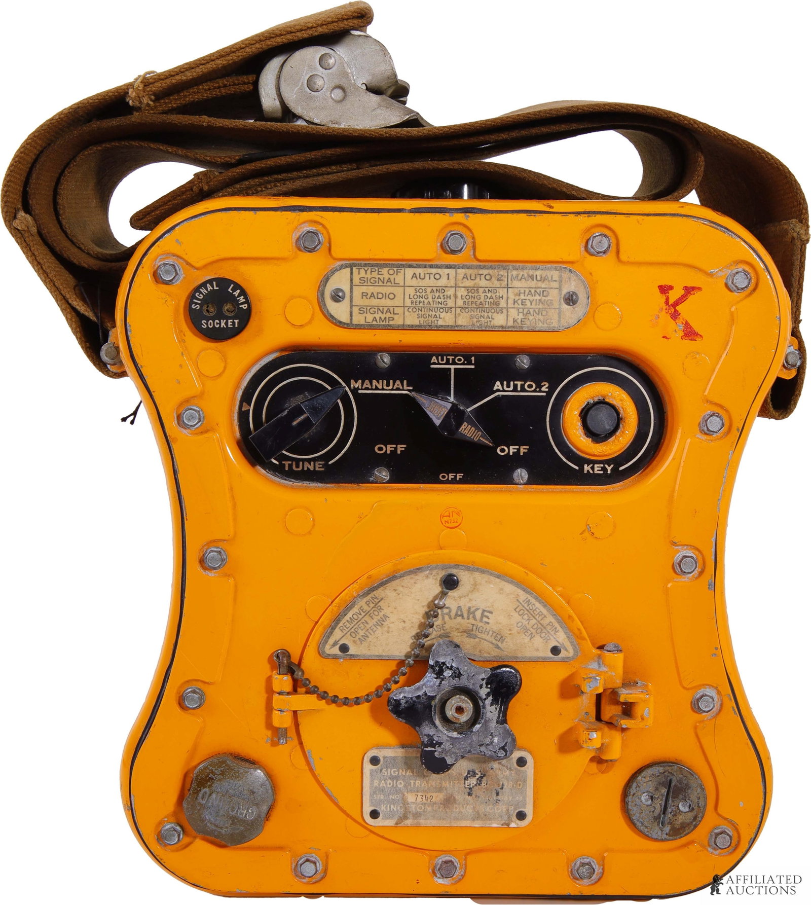 Gibson Girl Emergency Radio Transmitter BC-778 (1 of 8)