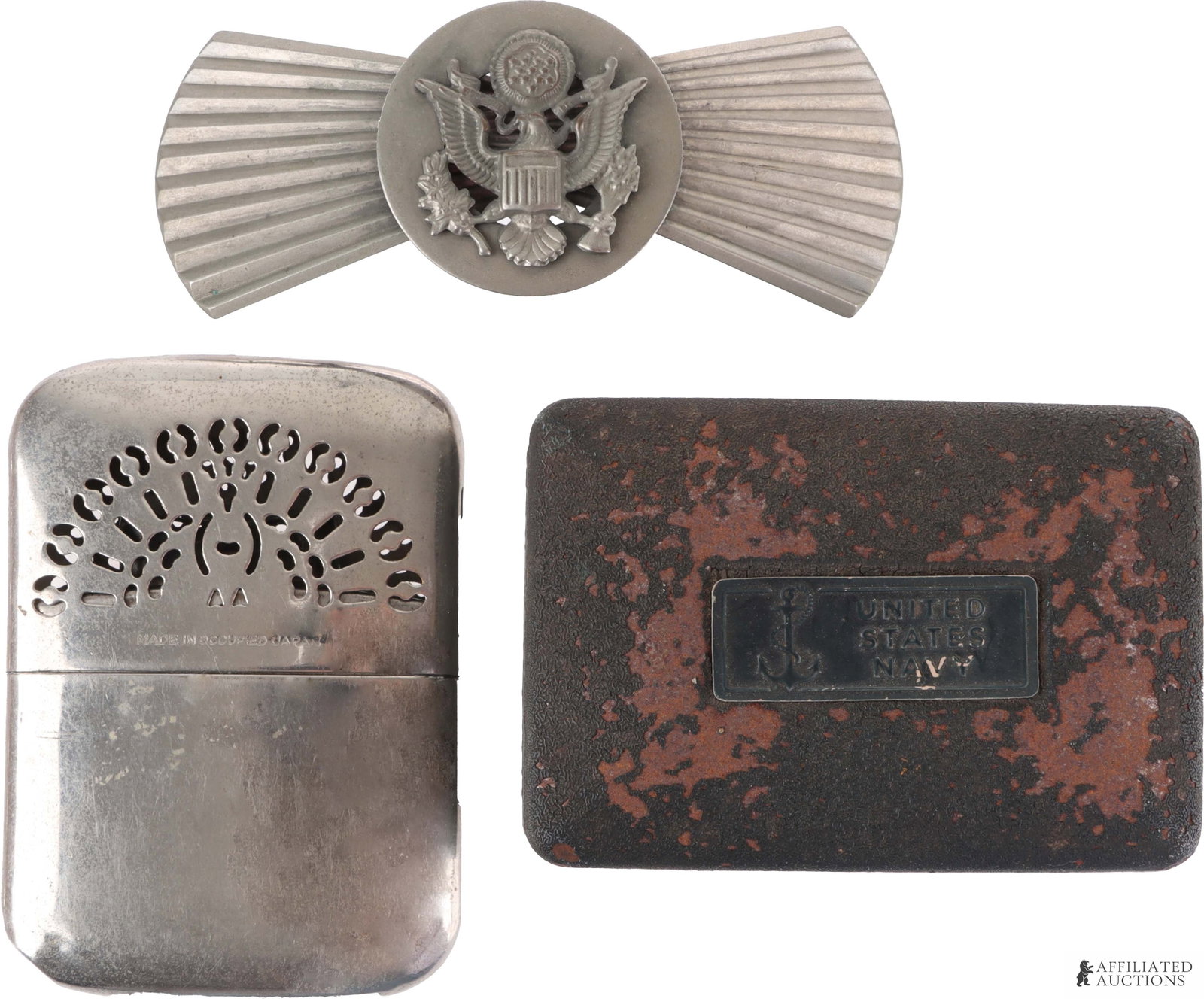 WWII Military Ephemera Memorabilia Lot of 3 (1 of 8)