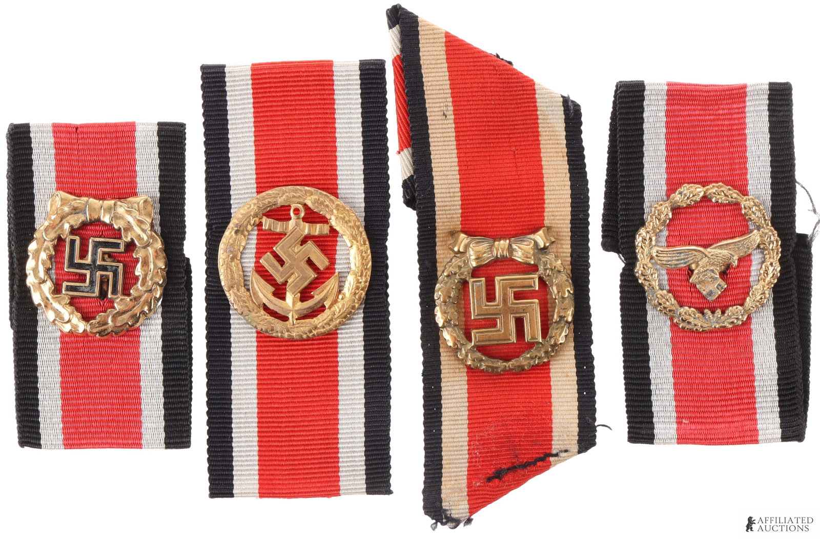 Honour Roll Clasp WWII German Group of 4 (1 of 4)