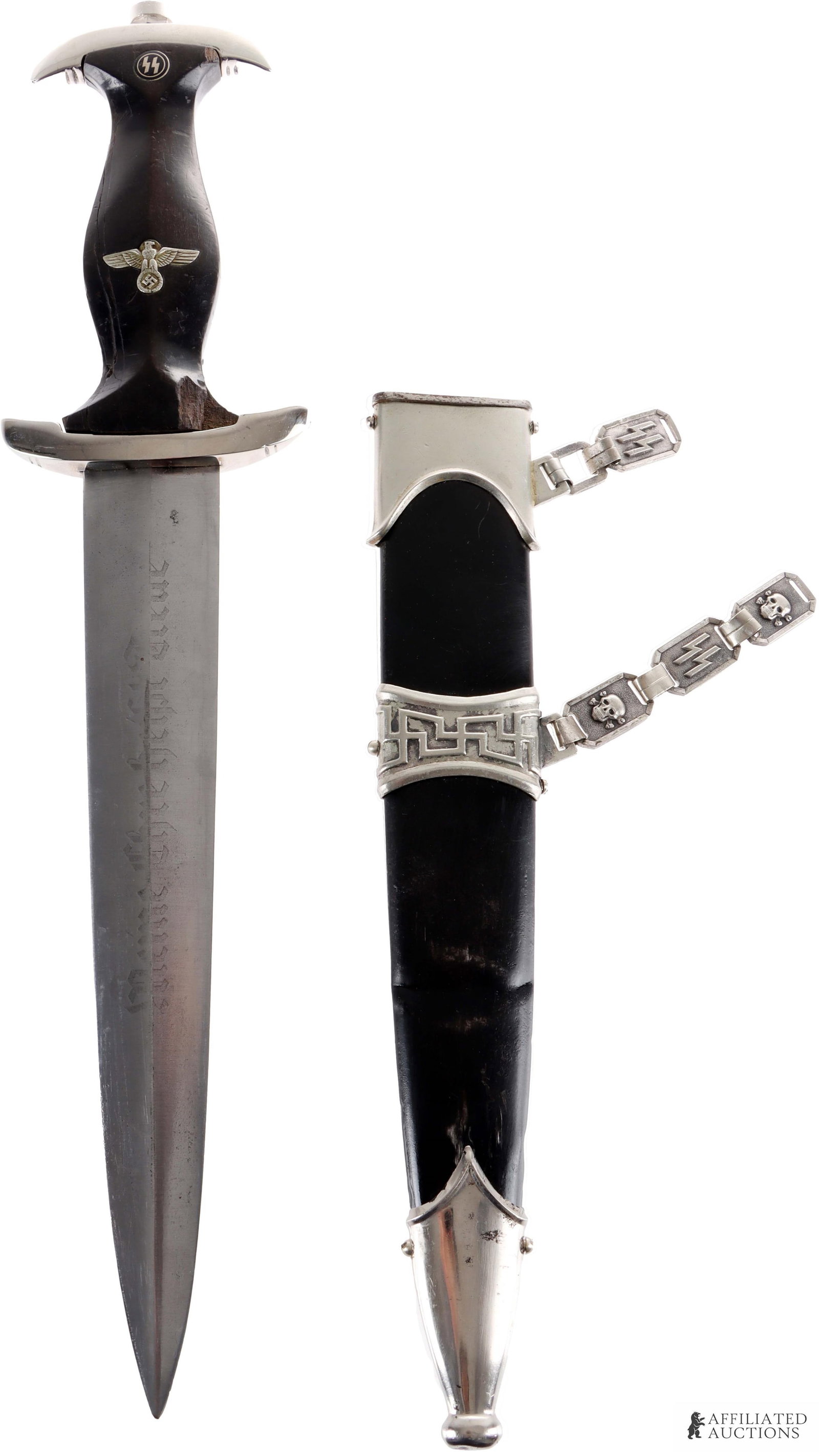 WWII German Reich SS Chained Dagger (1 of 9)