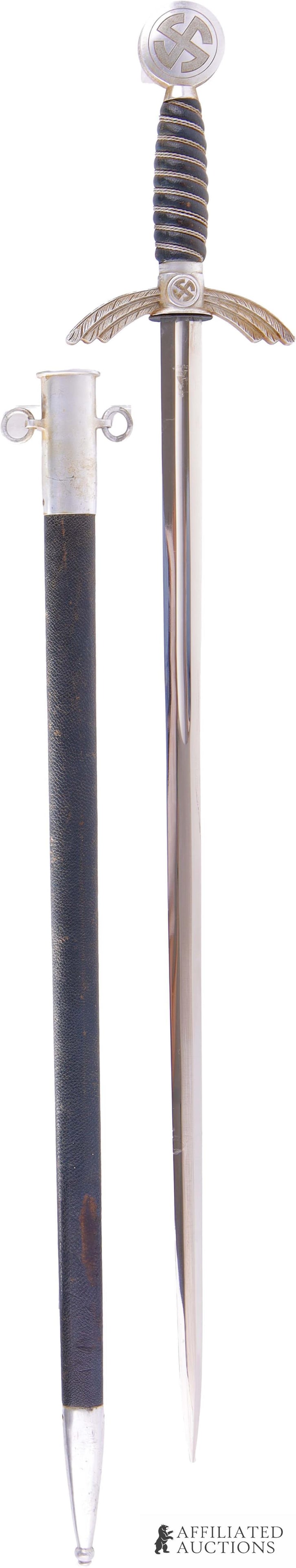 Luftwaffe Officer Sword WWII German Reich (1 of 10)