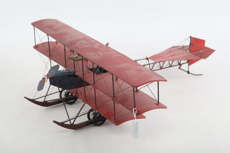 POTTERY BARN METAL TRI WING AIRPLANE TOY Sep 08, 2013 Affiliated