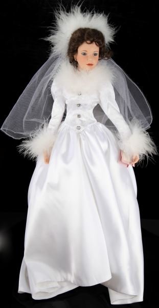 Ashton drake winter store romance bride doll