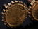 MENS 18KT YG CUFFLINKS WITH 2 US 1888 $3 GOLD COIN - 2