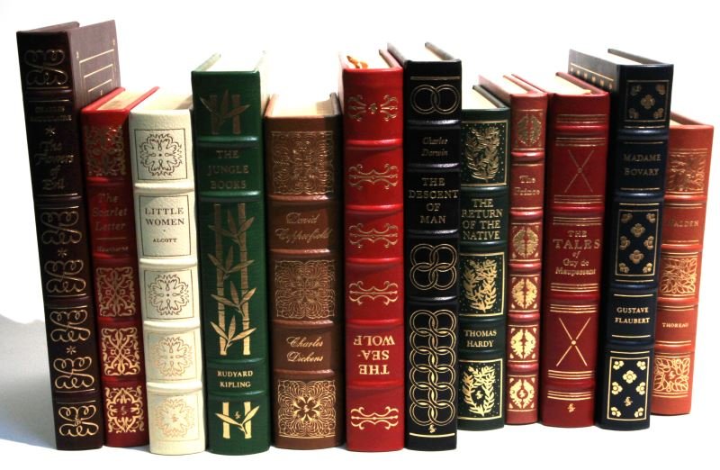 EASTON PRESS '100 GREATEST BOOKS' LOT OF 12 TITLES: Lot of 12 leather bound Easton Press books, part of the ''100 Greatest Books Collection'' released in 1980 printed and distributed by the Easton Press. Included Titles: The Prince, The Tales of Guy de