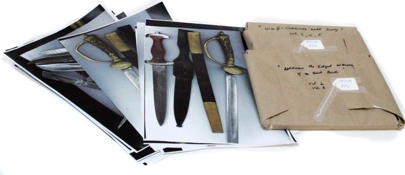 WWII THIRD REICH WEAPON AND WAR BOOTY BOOKS LOT 5: These books come from Johnson Reference Books in Fredericksburg, VA. LTC Thomas Johnson is Retired US Army and a well-known expert and author of books about Third Reich weapons. Books included: WWII -