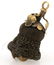 VICTORIAN MOURNING HAIR BELL SHAPED PENDANT