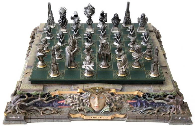 Franklin Mint ++ Schach der Götter + Chess Set of the Gods Game ++  Schachspiel