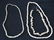 ANCIENT TRADE BEADS PRAYER SHELL STONE LOT OF 3