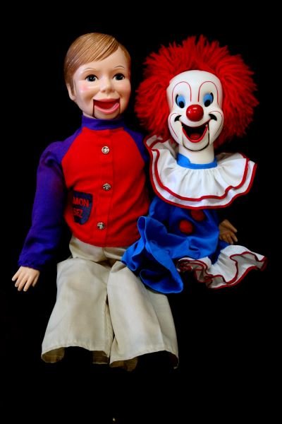 clown ventriloquist dummy