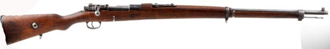 1946 TURKISH ANKARA MAUSER WITH IMPORT BARREL MARK: Nice clean Mauser with 1946 receiver date. Barrel muzzle stamped with "C.A.I. ST ALB VT.". Receiver is stamped with Star & Cresent plus "T C AS FA ANK ARA K.Kale 1946". This firearm requires an FFL to