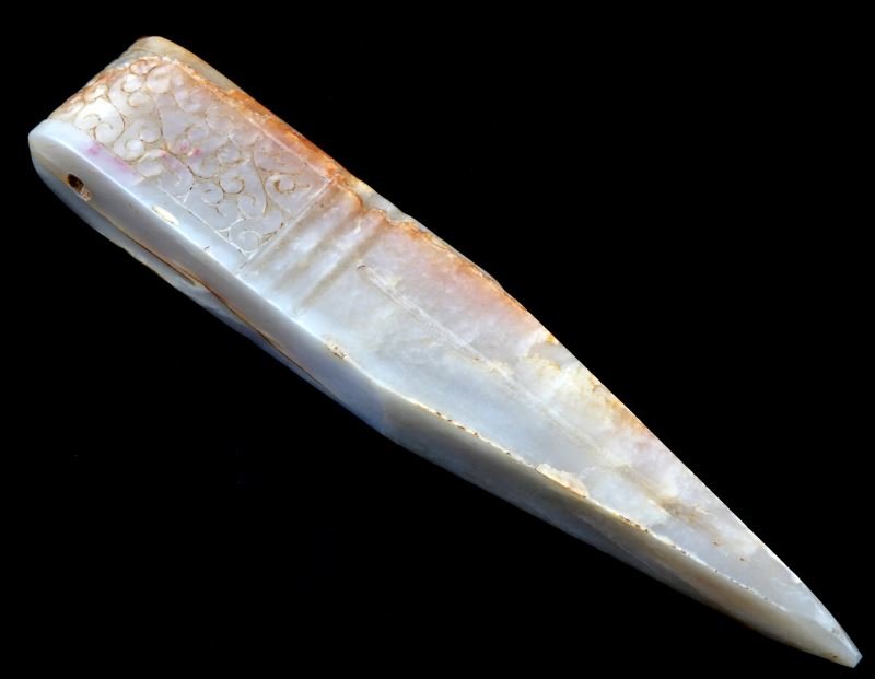 VINTAGE NATIVE AMERICAN STONE SPIKE PENDANT (1 of 2)