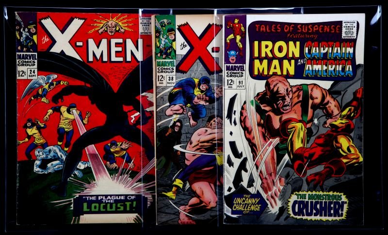 VINTAGE MARVEL COMIC BOOK LOT OF 3 XMEN AND MORE (1 of 2)