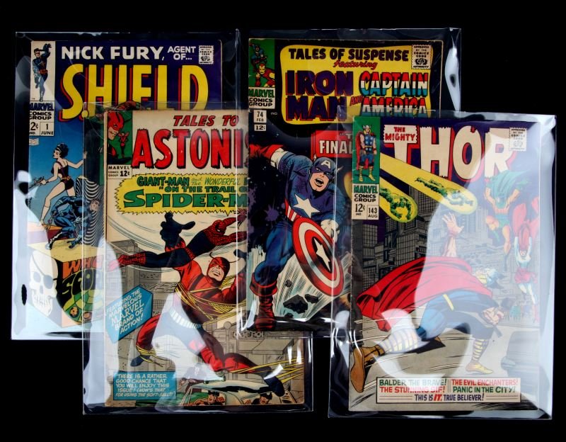 12 CENTS MARVEL TALES OF ASTONISH NICK FURY & MORE (1 of 4)