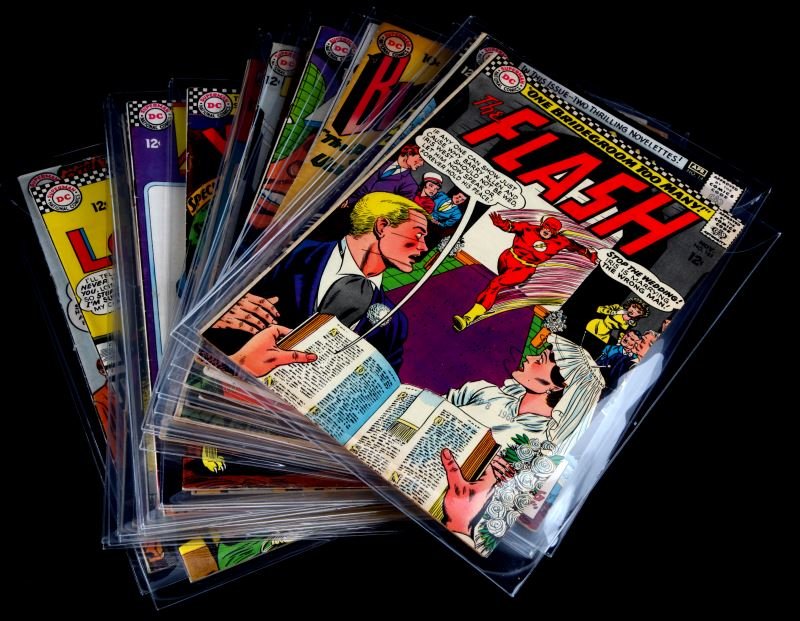 DC SILVER AGE COMICS LOT OF 27 SUPERMAN FLASH MORE (1 of 3)