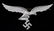 WWII GERMAN THIRD REICH LUFTWAFFE EAGLE PIN
