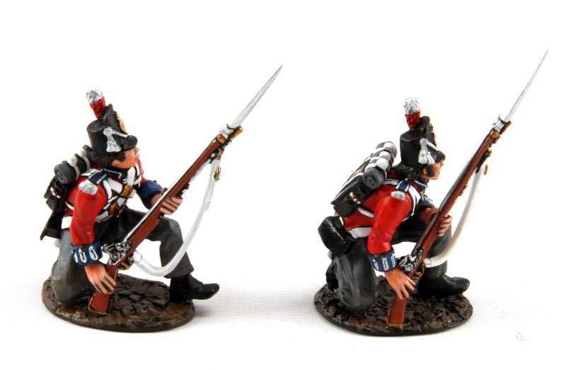 JOHN JENKINS BCH-01 WAR OF 1812 CHIPPAWA FIGURES: Limited edition John Jenkins hand-cast white metal figurines in box with COA. These toy soldiers are designed, researched, and sculpted by John Jenkins. Set includes two kneeling British soldiers. Num