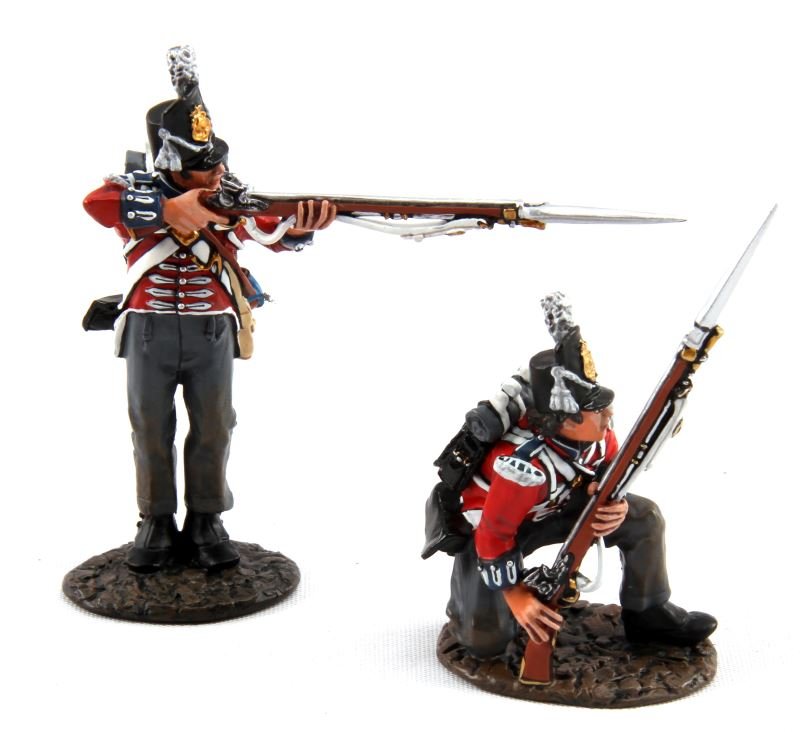 JOHN JENKINS BCH-06 WAR OF 1812 CHIPPAWA FIGURES: Limited edition John Jenkins hand-cast white metal figurines in box with COA. These toy soldiers are designed, researched, and sculpted by John Jenkins. Includes two Royal Scots, grenadier/flank compa