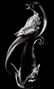MURANO DIAMOND DOVE EXOTIC BIRDS COLLECTION 11"