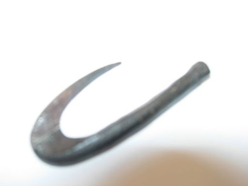 86 Rare Bone Fish Hook Florida Indian Artifact Feb 10 2006