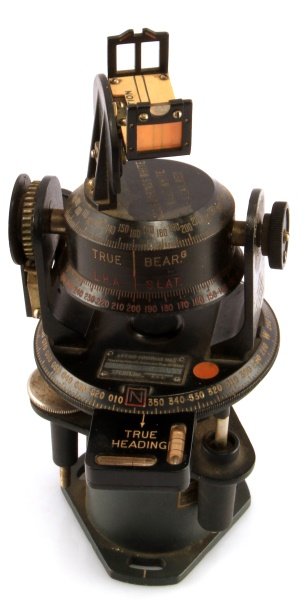 RARE WWII B-17 MKII ASTRO COMPASS BY SPERTI: Used in B-17 bomber during WWII, Mark II model Astro compass, manufactured by Sperti in Cinncinnati, Ohio, USA. In working condition.