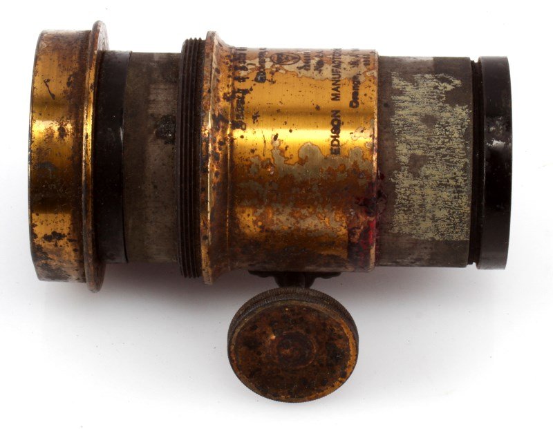 BAUSCH & LOMB OPTICAL CO NO. 2A STUDIO CAMERA LENS: One Gerald & Lomb Optical Co No. 2A Studio Camera Lens. Item measures 4-5/8" tall, and is made of brass. Lenses are clear, and clean.