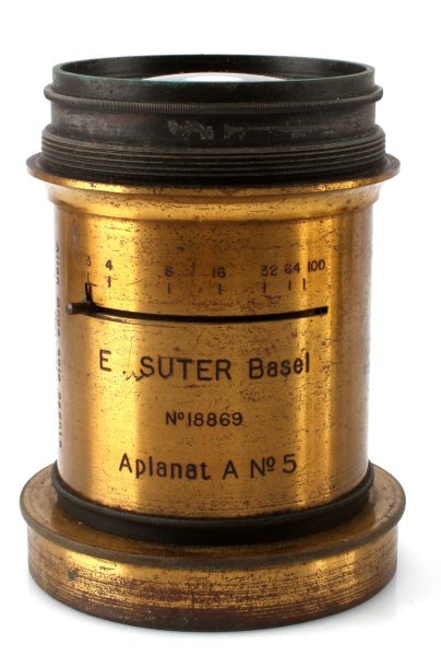 E. Suter Basel Aplanat A No4 objektiv | Köp på (723410106