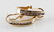 14KT YELLOW GOLD J HOOP DIAMOND EARRING