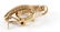 14KT YELLOW GOLD J HOOP DIAMOND EARRING - 2