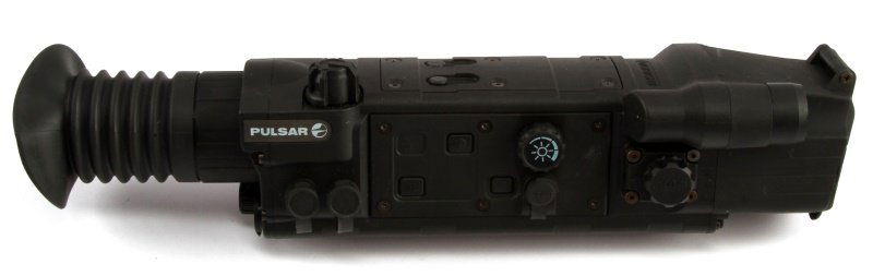 PULSAR DIGISIGHT DIGITAL NIGHT VISION RIFLE SCOPE: Gently used Pulsar Digisight model N550 digital night vision rifle scope in original case with accessories including Pulsar IR Flashlight. All manuals included.