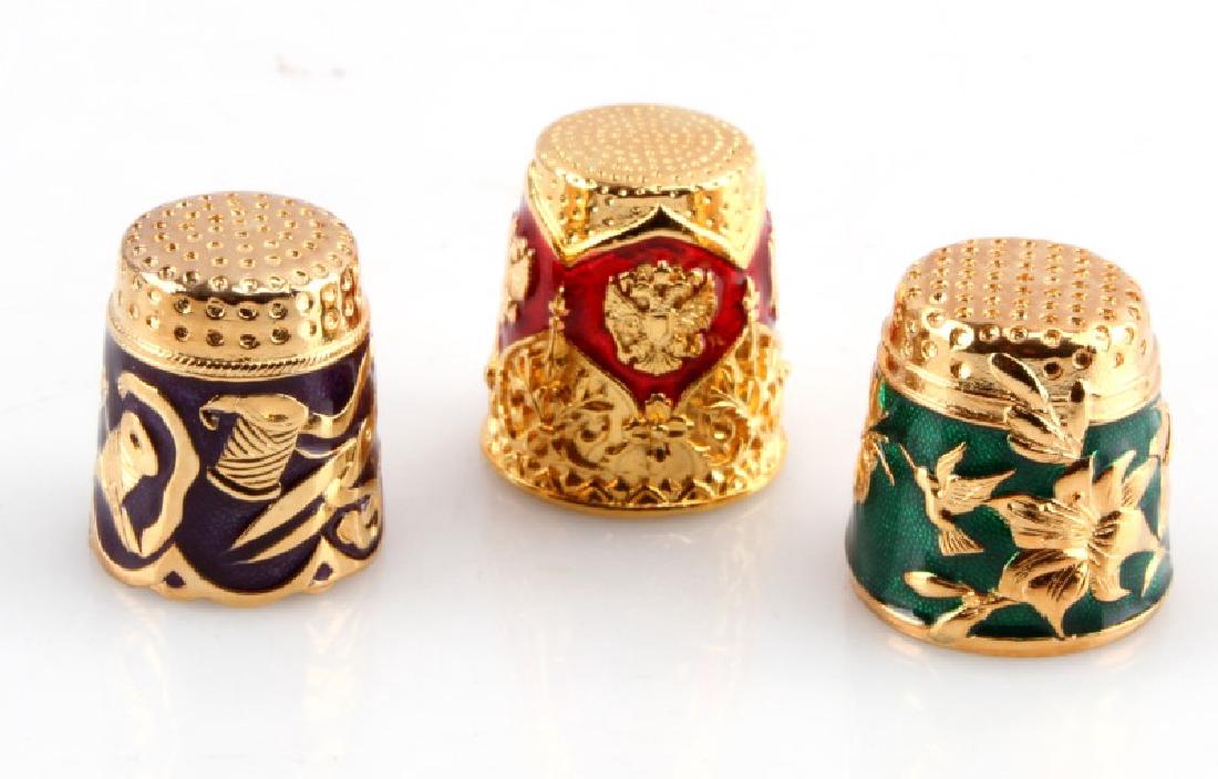 3 EDGAR BEREBI LIMITED 1ST EDITION THIMBLE LOT: With COA.
