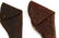 3 ANTIQUE SINGLE ACTION PISTOL HOLSTERS - 3