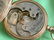 400: 1895 ELGIN POCKET WATCH 14K GOLD HC LADIES WORKING - 5