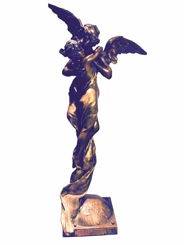 Original Bronze Sculpture by Emmanuel Villanis, (1 of 5)