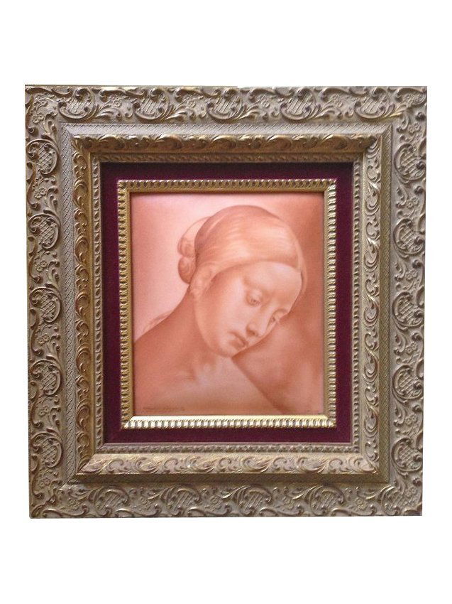 Limoges Enamel Plaque Signed J.P.Loup "Betourne" after (1 of 5)