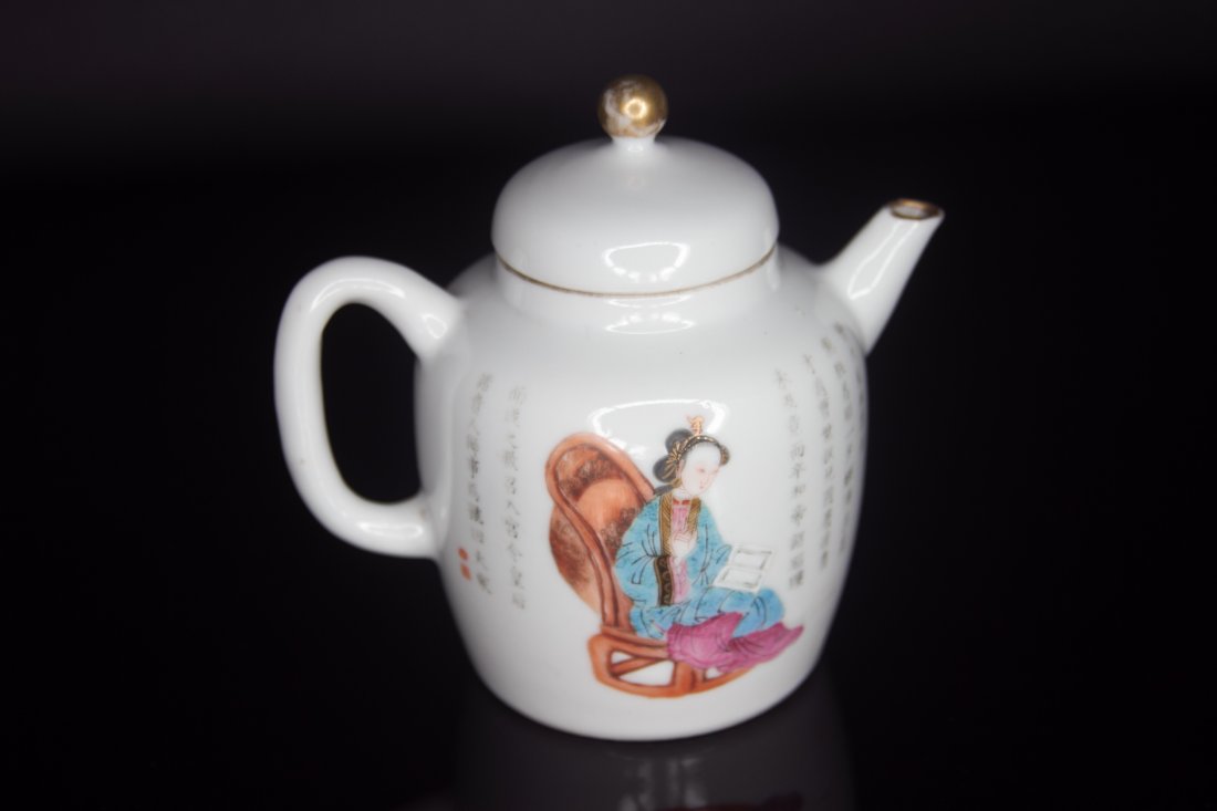 ANTIQUE CHINESE TEAPOT (1 of 9)