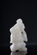Antique Mutton Fat White Jade Figural Group