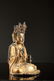 Ming Dynasty Chinese Gilded Bronze Buddha Heavy - NY