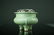 Antique Chinese Celadon Censer Old Silver Cover - MA