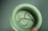 Antique Chinese Celadon Censer Old Silver Cover - MA - 8