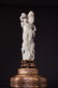 Important Antique Chinese Jade Lamp Figure - Clark