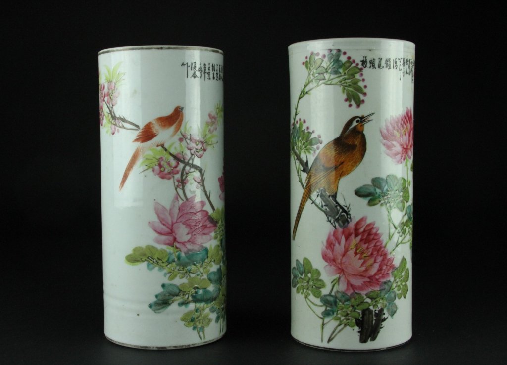 Antique Pair of Chinese Hatstands (1 of 10)