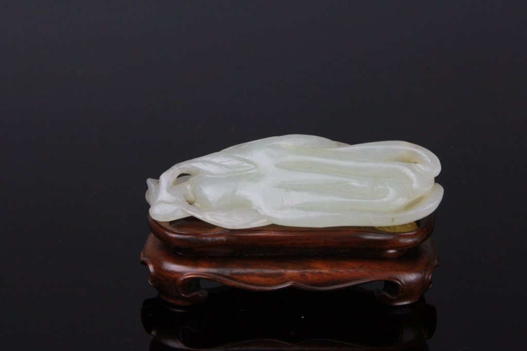 Antique Chinese White Jade Carving (1 of 3)